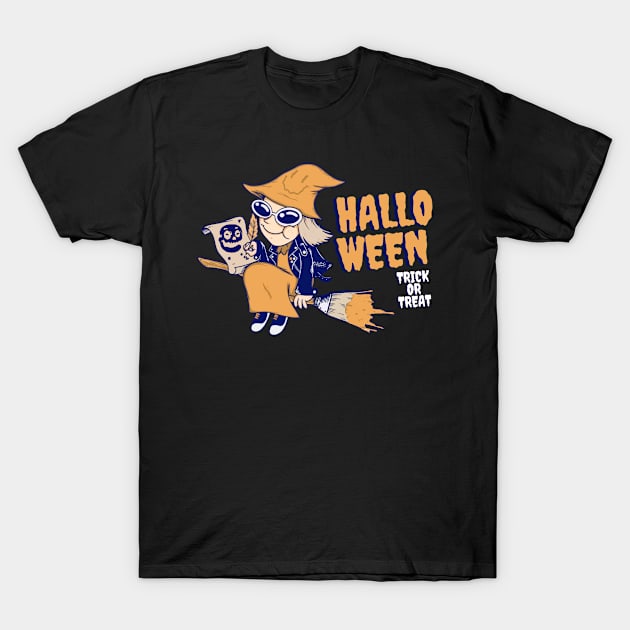 Halloween - Trick or Treat T-Shirt by Little & Colour Craft